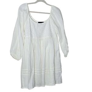 Sanctuary cream colored Women's Tunic Top. Size S. Cotton material.